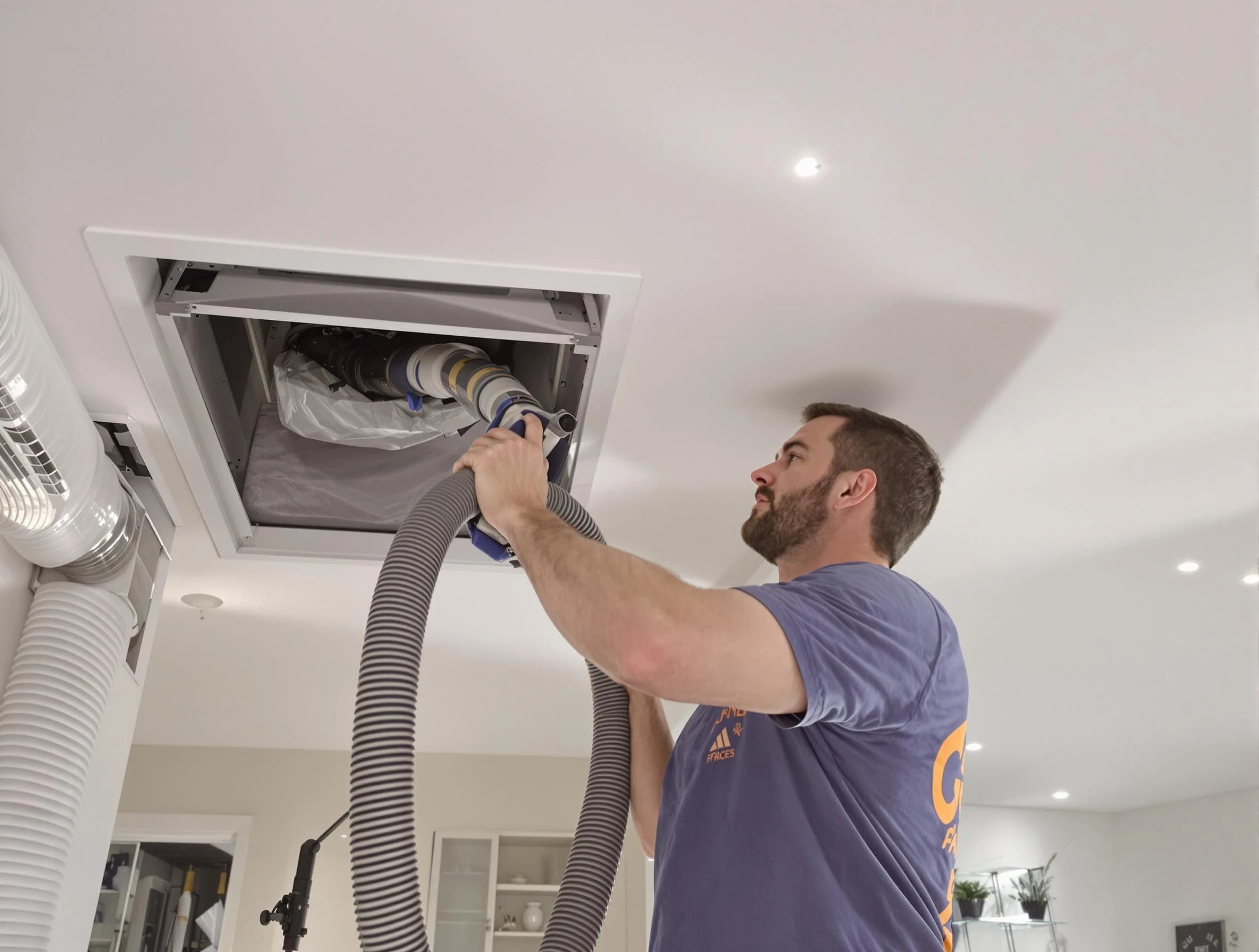 Precision indoor duct cleaning by Heber Air Duct Cleaning in Heber