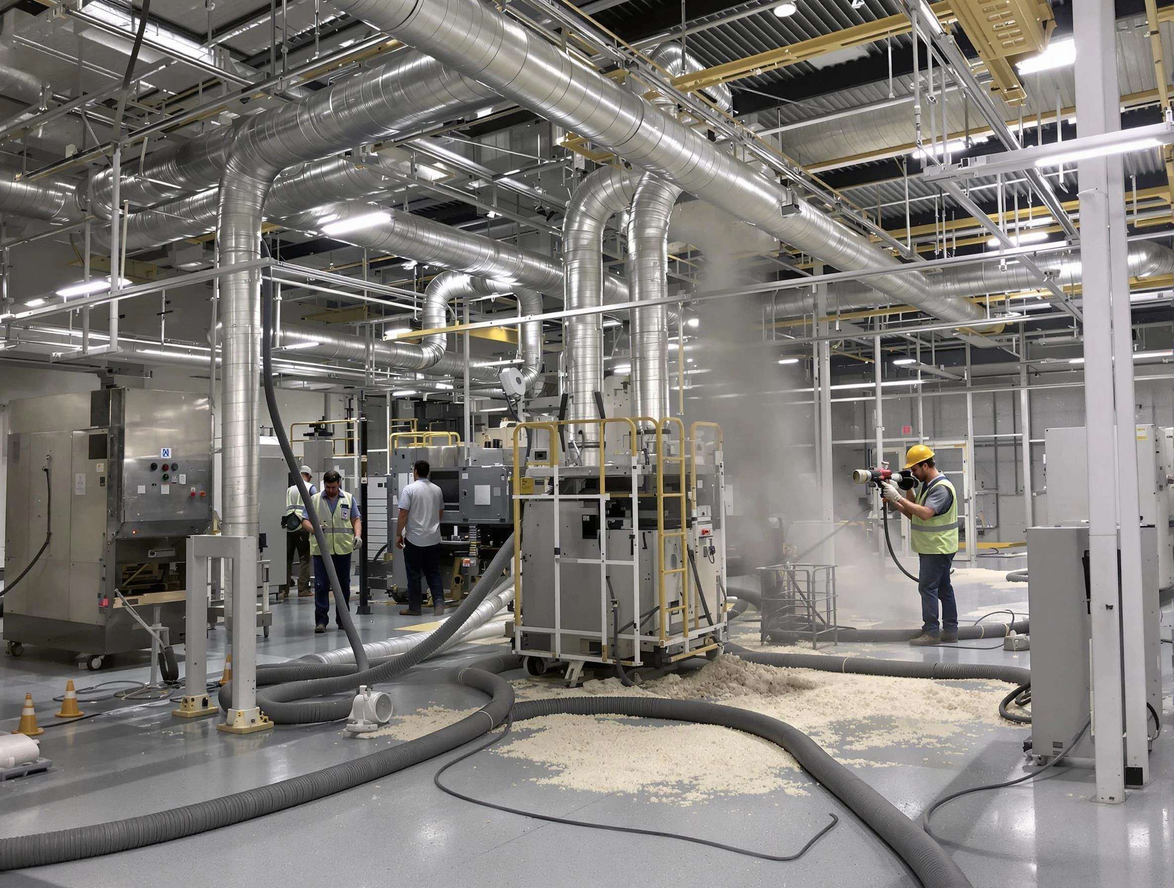 Heavy-duty industrial duct cleaning by Heber Air Duct Cleaning in Heber