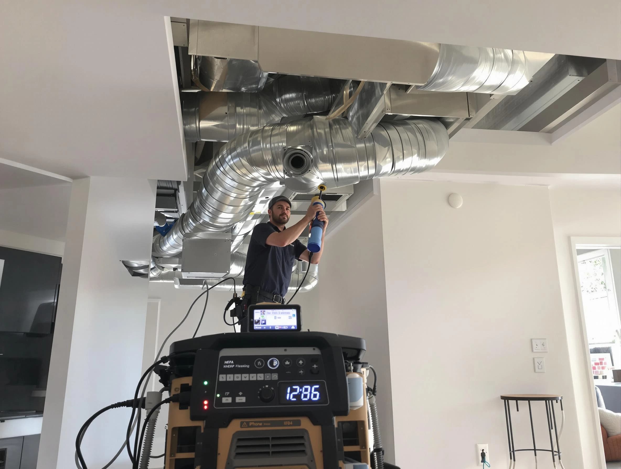 Advanced pure air duct cleaning by Heber Air Duct Cleaning in Heber